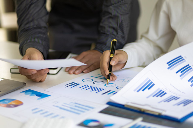 Private equity - Man in conference room